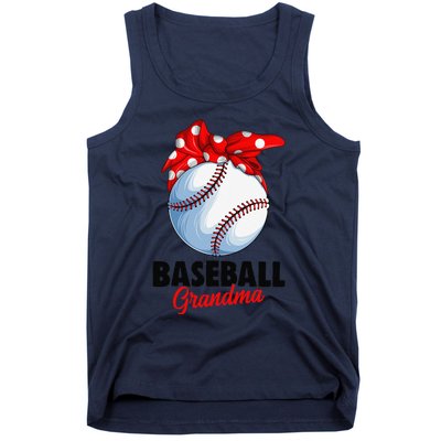 Baseball Grandma Women Tank Top