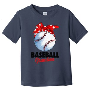 Baseball Grandma Women Toddler T-Shirt