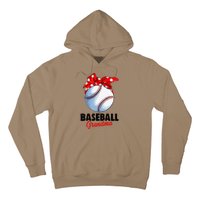 Baseball Grandma Women Hoodie