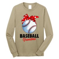 Baseball Grandma Women Long Sleeve Shirt