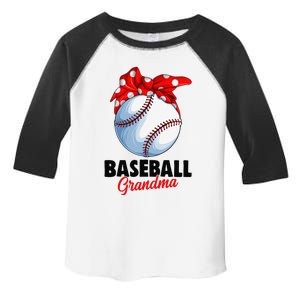 Baseball Grandma Women Toddler Fine Jersey T-Shirt