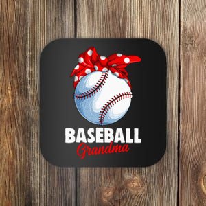 Baseball Grandma Women Coaster