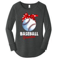 Baseball Grandma Women Women's Perfect Tri Tunic Long Sleeve Shirt