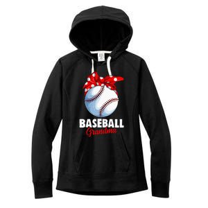 Baseball Grandma Women Women's Fleece Hoodie