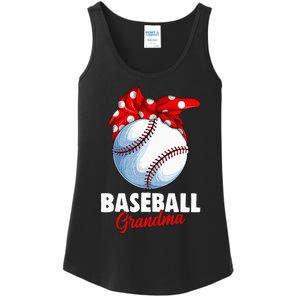 Baseball Grandma Women Ladies Essential Tank