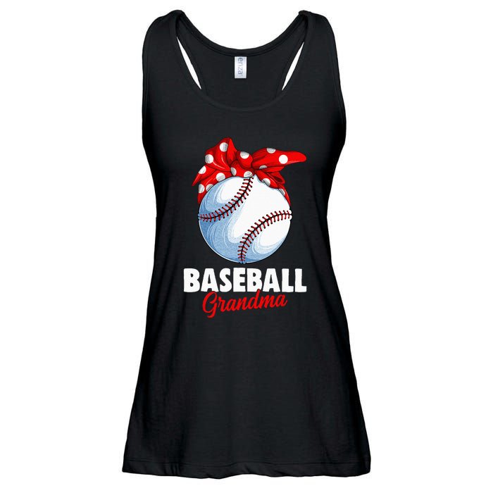 Baseball Grandma Women Ladies Essential Flowy Tank