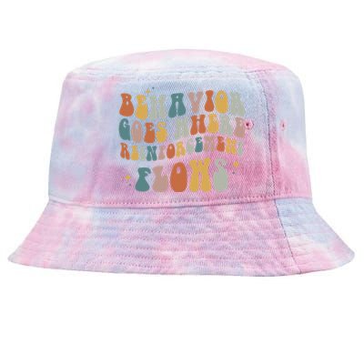 Behavior Goes Where Reinforcement Flows ABA Tie-Dyed Bucket Hat