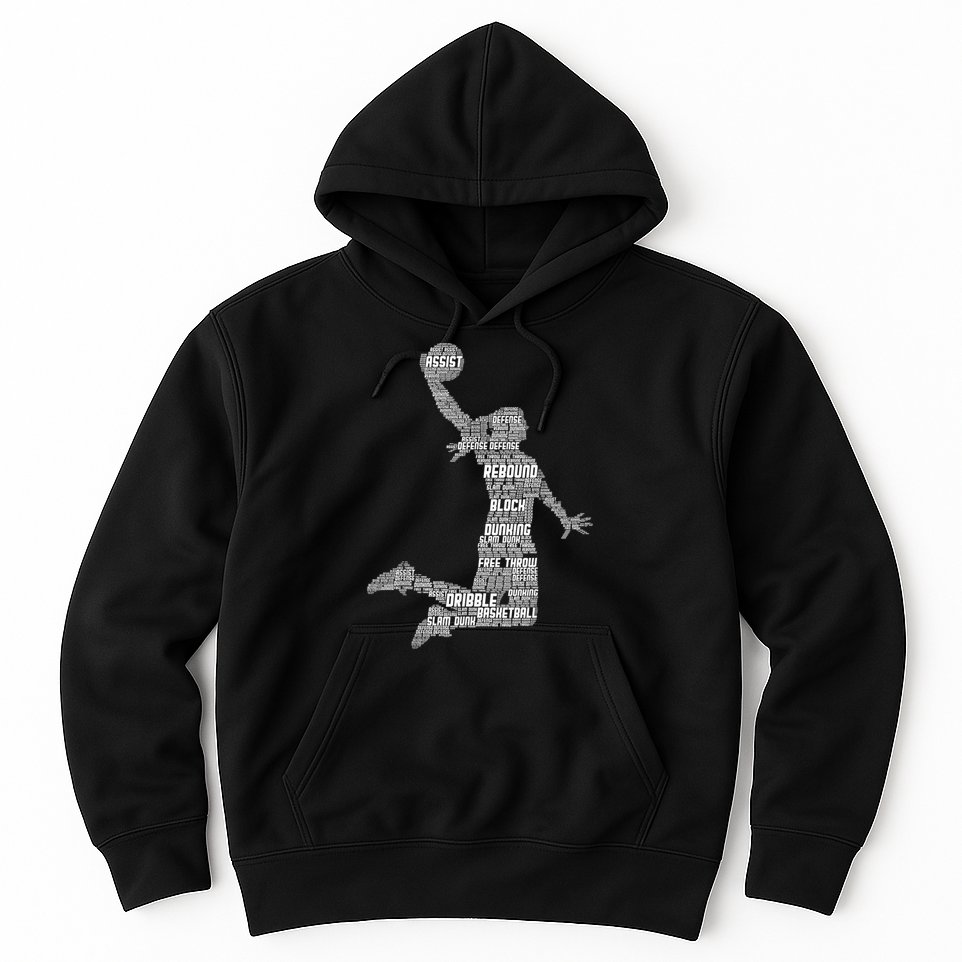 Basketball Girl Wo K.i.d.s Girls Hoodie