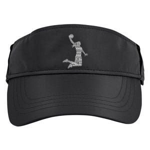 Basketball Girl Wo Girls Adult Drive Performance Visor