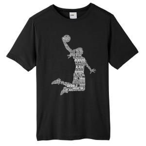 Basketball Girl Wo Girls Tall Fusion ChromaSoft Performance T-Shirt