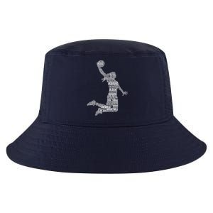 Basketball Girl Wo Girls Cool Comfort Performance Bucket Hat