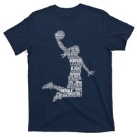 Basketball Girl Wo Girls T-Shirt