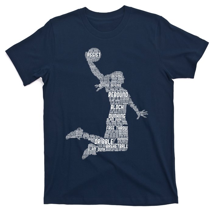 Basketball Girl Wo Girls T-Shirt