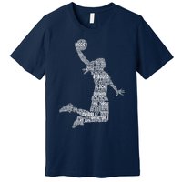 Basketball Girl Wo Girls Premium T-Shirt