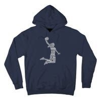 Basketball Girl Wo Girls Tall Hoodie