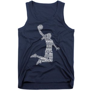 Basketball Girl Wo Girls Tank Top