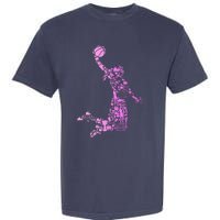 Basketball Girl Women Garment-Dyed Heavyweight T-Shirt