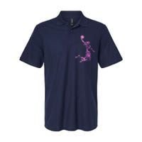 Basketball Girl Women Softstyle Adult Sport Polo