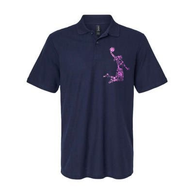 Basketball Girl Women Softstyle Adult Sport Polo