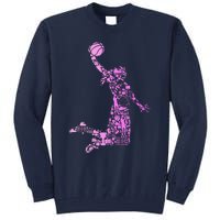 Basketball Girl Women Tall Sweatshirt