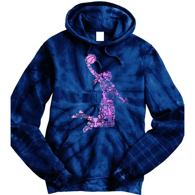 Basketball Girl Women Tie Dye Hoodie