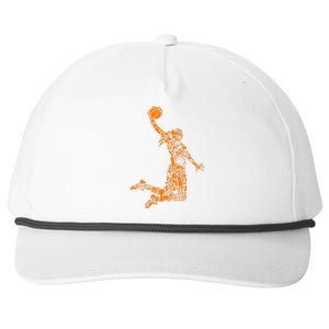 Basketball Girl Women Snapback Five-Panel Rope Hat