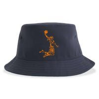 Basketball Girl Women Sustainable Bucket Hat