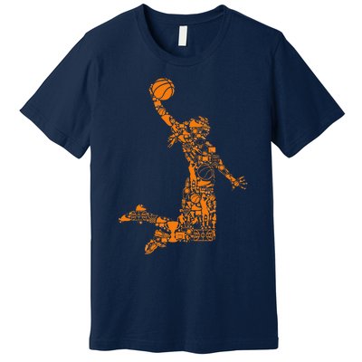 Basketball Girl Women Premium T-Shirt