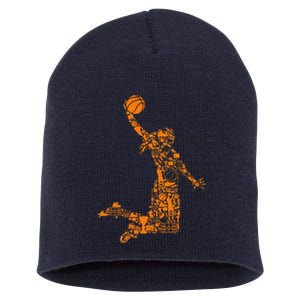 Basketball Girl Women Short Acrylic Beanie