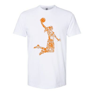 Basketball Girl Women Softstyle® CVC T-Shirt