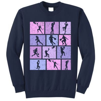 Basketball Girl Women Tall Sweatshirt