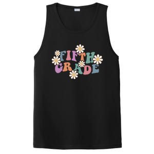 Boho Groovy Wavy Fifth Grade Gift PosiCharge Competitor Tank