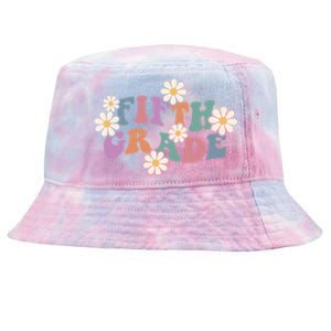 Boho Groovy Wavy Fifth Grade Gift Tie-Dyed Bucket Hat