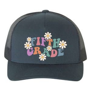 Boho Groovy Wavy Fifth Grade Gift Yupoong Adult 5-Panel Trucker Hat