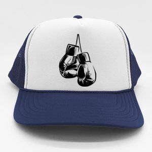 Boxer Gift With Touch Boxing Gloves Cute Gift Trucker Hat