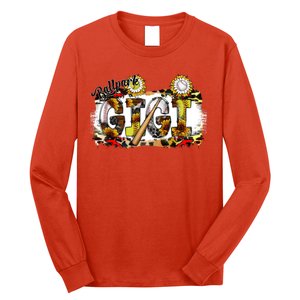 Ballpark Gigi With Baseball Bat Long Sleeve Shirt