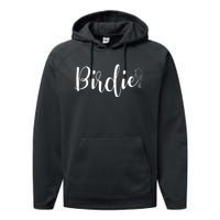 Birdie Gift Women's Funny Grandmother Nickname Gift Performance Fleece Hoodie