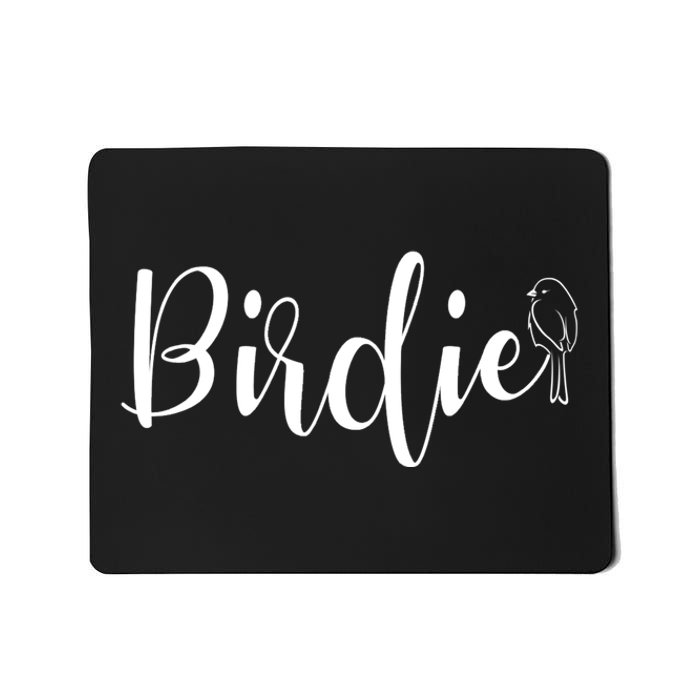 Birdie Gift Women's Funny Grandmother Nickname Gift Mousepad