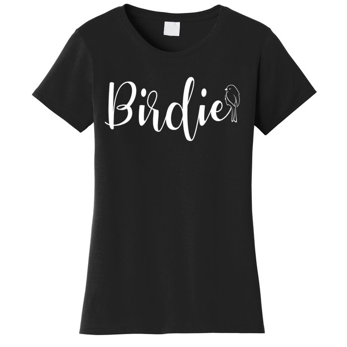 Birdie Gift Women's Funny Grandmother Nickname Gift Women's T-Shirt