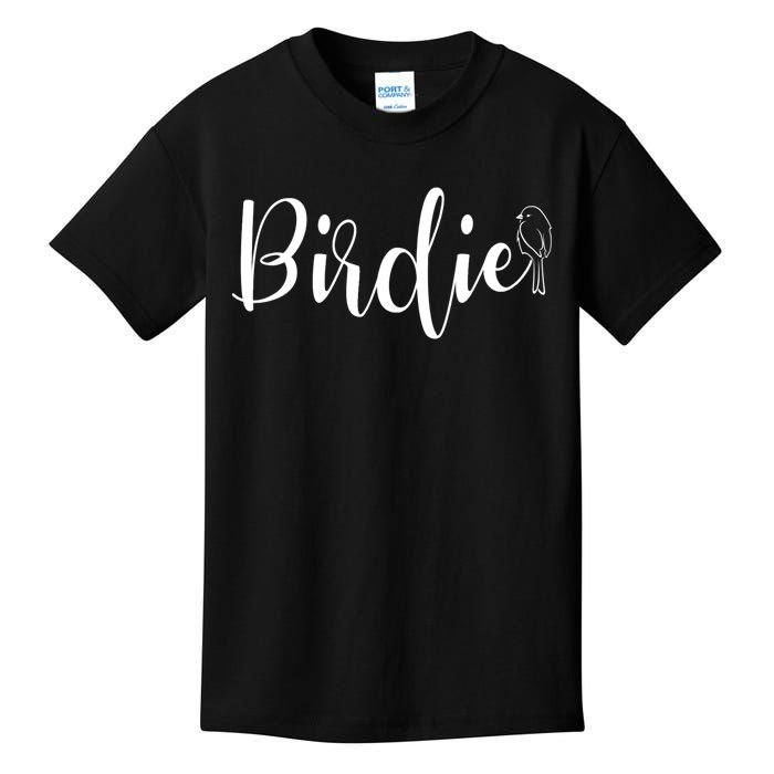 Birdie Gift Women's Funny Grandmother Nickname Gift Kids T-Shirt