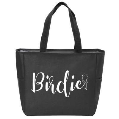 Birdie Gift Women's Funny Grandmother Nickname Gift Zip Tote Bag