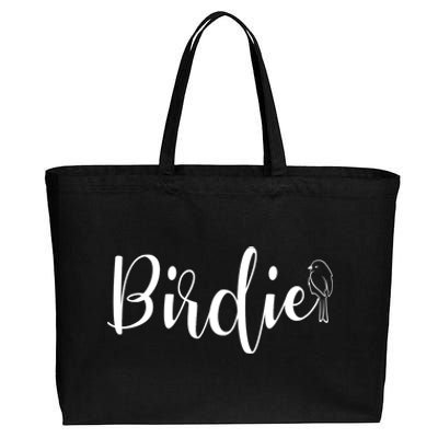 Birdie Gift Women's Funny Grandmother Nickname Gift Cotton Canvas Jumbo Tote