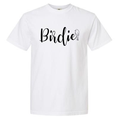 Birdie Gift Women's Funny Grandmother Nickname Gift Garment-Dyed Heavyweight T-Shirt