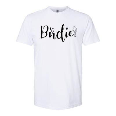 Birdie Gift Women's Funny Grandmother Nickname Gift Softstyle CVC T-Shirt