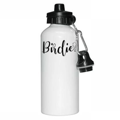 Birdie Gift Women's Funny Grandmother Nickname Gift Aluminum Water Bottle