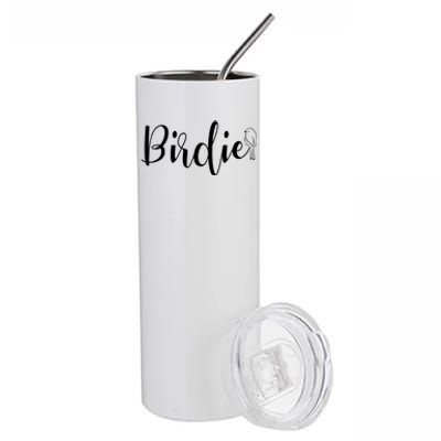 Birdie Gift Women's Funny Grandmother Nickname Gift Stainless Steel Tumbler