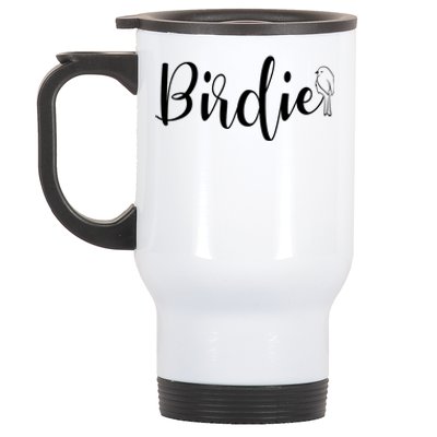 Birdie Gift Women's Funny Grandmother Nickname Gift Stainless Steel Travel Mug