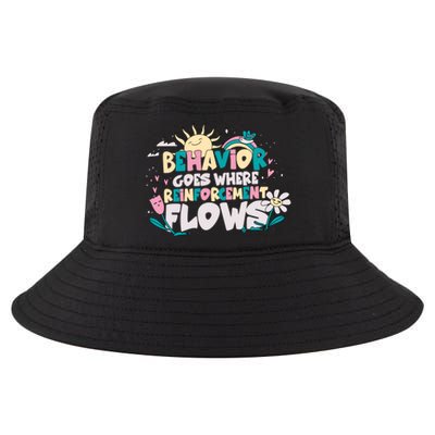 Behavior Goes Where Reinforcement Flows Behavior Analyst Meaningful Gift Cool Comfort Performance Bucket Hat