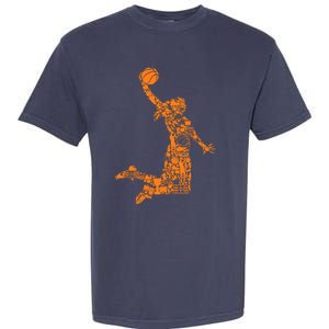 Basketball Girl Wo Garment-Dyed Heavyweight T-Shirt