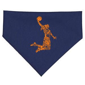 Basketball Girl Wo USA-Made Doggie Bandana